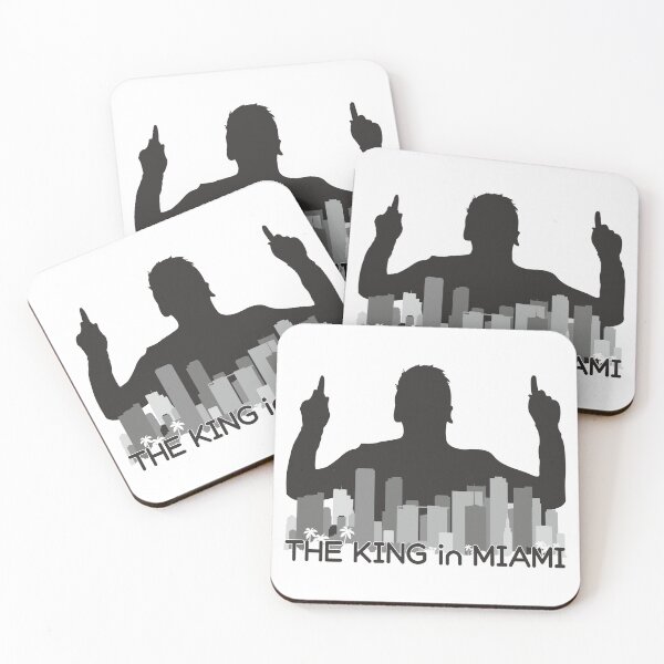Item preview, leo in miami king in miami designed and sold by COLORS STORE.