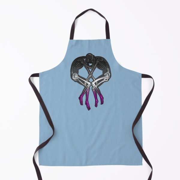 Item preview, Amor esqueleto de bandera asexual designed and sold by jeffective.