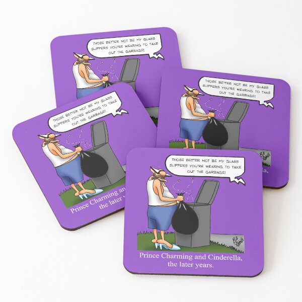Item preview, Funny Spectickles Cinderella Cartoon Humor designed and sold by abbottoons.