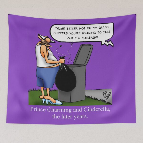 Item preview, Funny Spectickles Cinderella Cartoon Humor designed and sold by abbottoons.