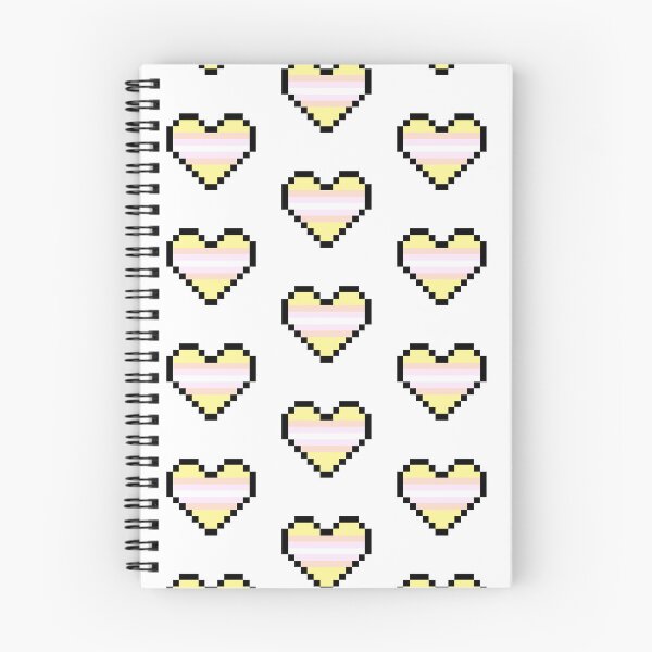 Item preview, Heart flag from Pangénero / Pangender community pixel art white background designed and sold by Axel-Speed.