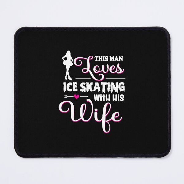 Item preview, This Man Loves Ice Skating With His Wife - Funny Ice Skating Gift For Men designed and sold by lou731.