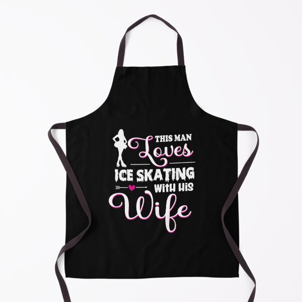 Item preview, This Man Loves Ice Skating With His Wife - Funny Ice Skating Gift For Men designed and sold by lou731.