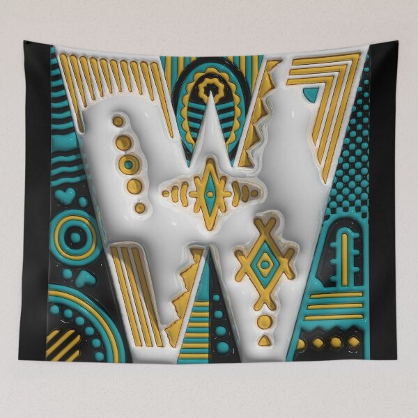 Item preview, W designed and sold by Daniel Pelavin.