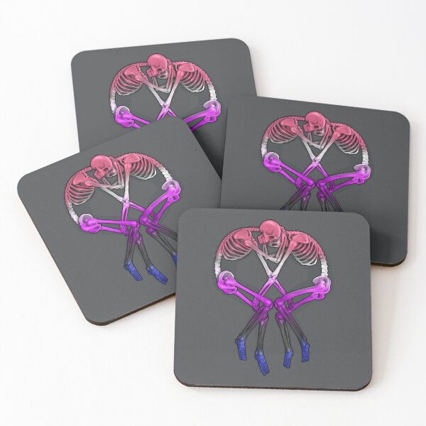 Item preview, Genderfluid Flag Skeleton Love designed and sold by jeffective.
