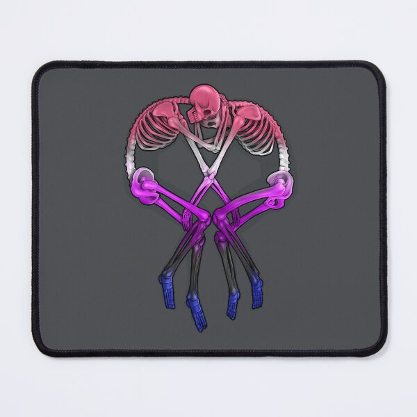 Item preview, Genderfluid Flag Skeleton Love designed and sold by jeffective.