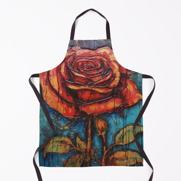 Artikelvorschau, Art Brut Orange Rose entworfen und verkauft von EpicFoxArt.