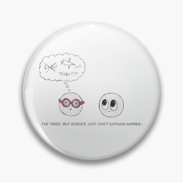 Item preview, "I've Tried, But Science Just Can't Explain Women" Zoobs Art Comic Picture designed and sold by GrudleBay.
