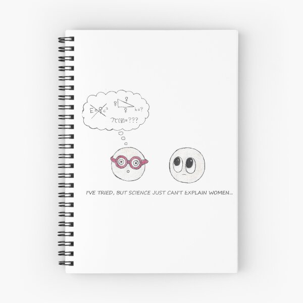 Item preview, "I've Tried, But Science Just Can't Explain Women" Zoobs Art Comic Picture designed and sold by GrudleBay.