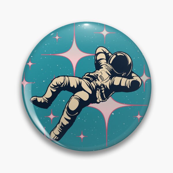 Artikelvorschau, Kosmonaut chillt in den Sternen entworfen und verkauft von LaakiiArt.