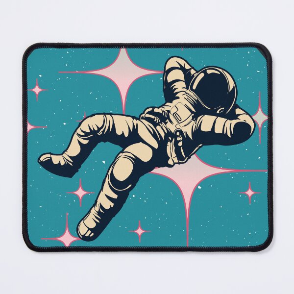 Item preview, Cosmonaut chilling in stars designed and sold by LaakiiArt.