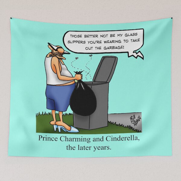 Item preview, Funny Spectickles Cinderella Cartoon Humor designed and sold by abbottoons.