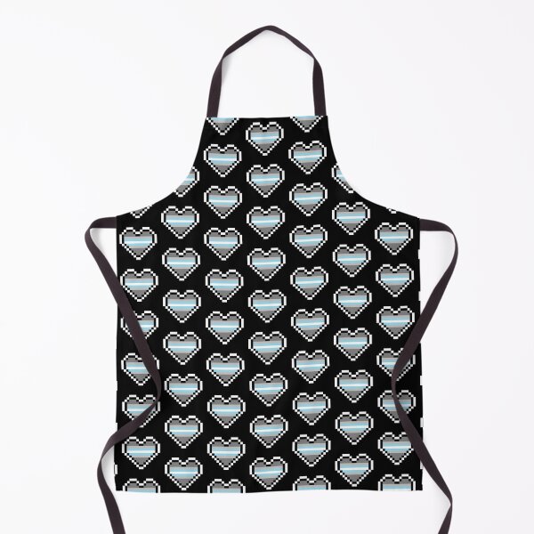 Item preview, Heart flag from Demiguy / Demiboy community pixel art black background designed and sold by Axel-Speed.