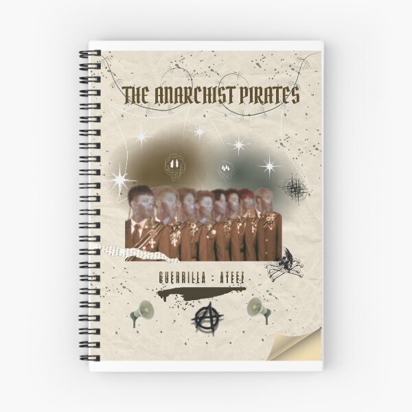 Item preview, ATEEZ: The Anarchist Pirates designed and sold by WolfWavePresent.