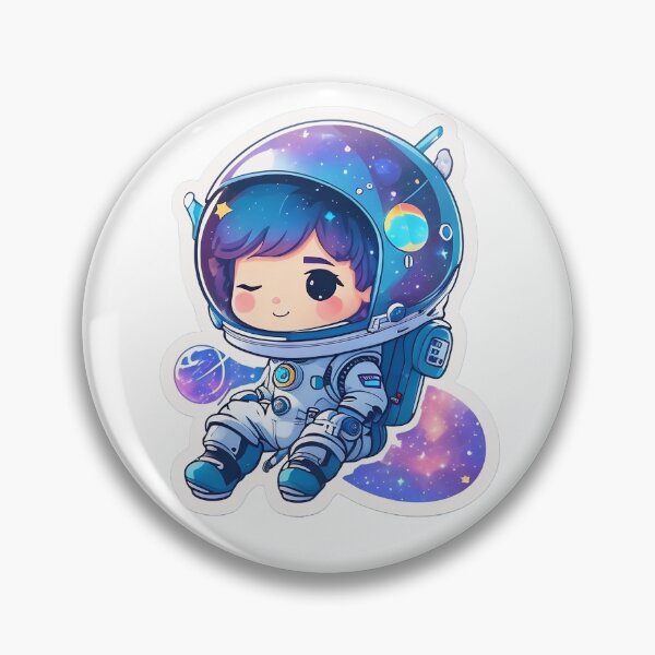 Item preview, Floating Space Boy Kid designed and sold by scarletalaska.