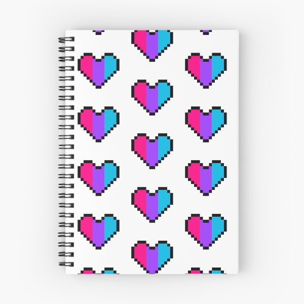 Item preview, Heart flag from Andrógina / Androgyne community pixel art white background designed and sold by Axel-Speed.