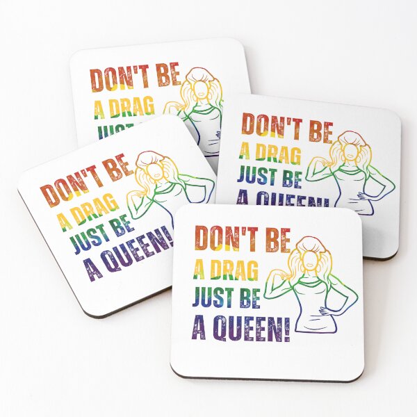 Item preview, Don't be a drag, just be a queen! designed and sold by DeluxBee.