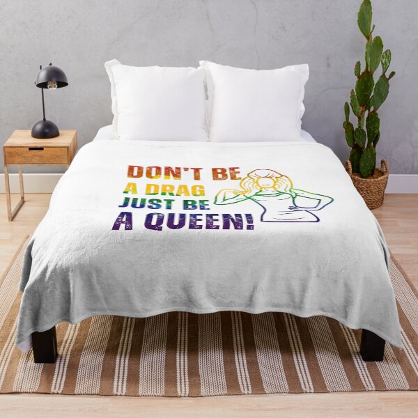 Item preview, Don't be a drag, just be a queen! designed and sold by DeluxBee.