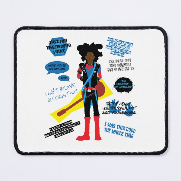 Item preview, Spider-Punk Hobie Brown Quotes Minimalist designed and sold by Kat-su.