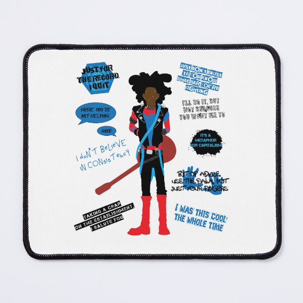 Item preview, Spider-Punk Hobie Brown Minimalist Quotes designed and sold by Kat-su.