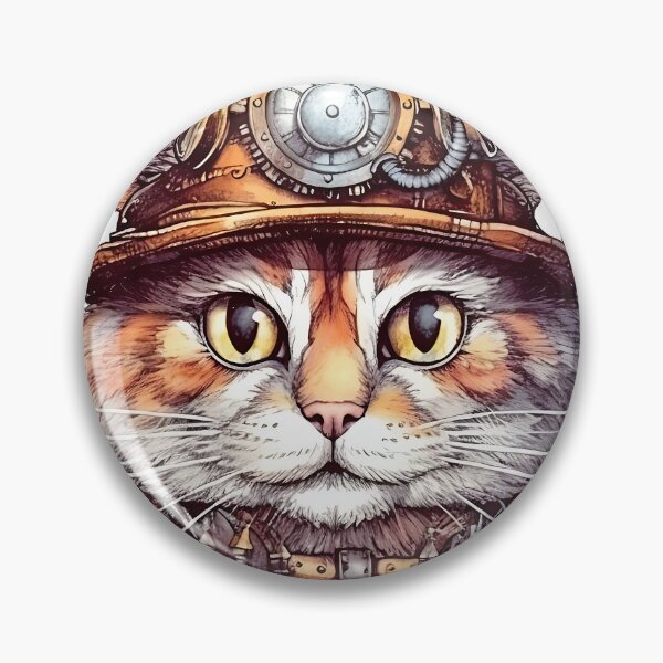 Item preview, Steampunk Cat designed and sold by cece4410.