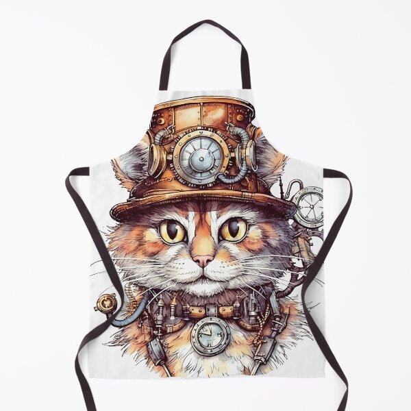 Item preview, Steampunk Cat designed and sold by cece4410.