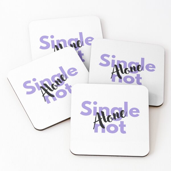 Item preview, single not alone designed and sold by OrganicDesings.