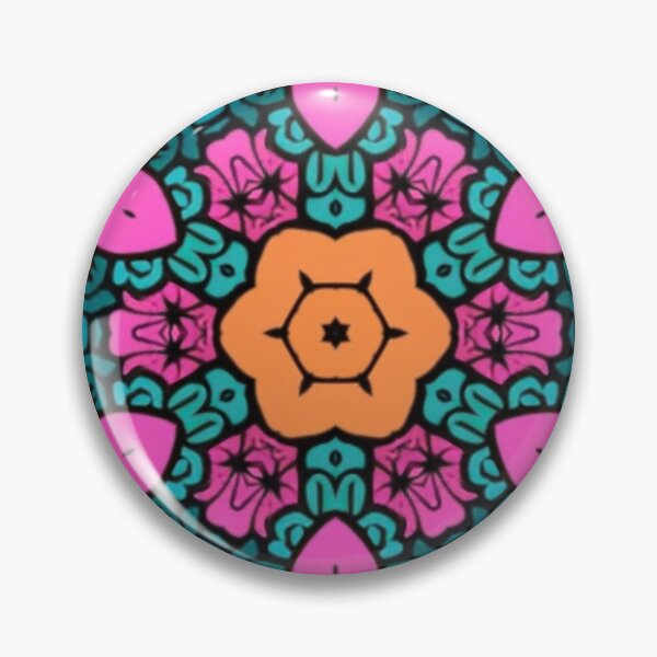 Item preview, Bright geometric design designed and sold by Hilary Thwaites.