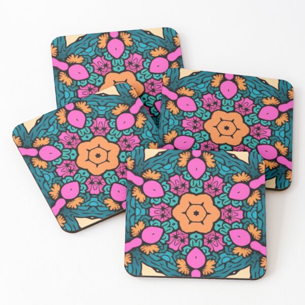 Item preview, Bright geometric design designed and sold by Hilary Thwaites.