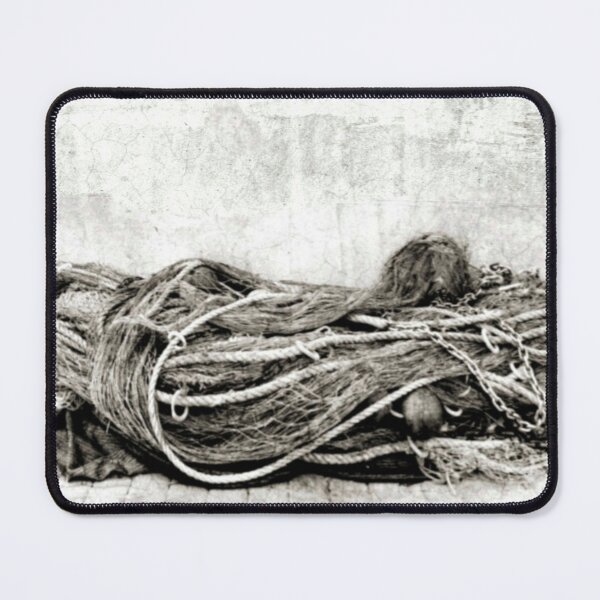Item preview, Fishing Nets In Black And White  designed and sold by Pretty-Bird.