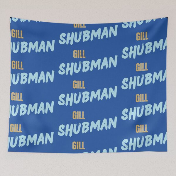 Item preview, Shubman Gill India Cricket designed and sold by Figgy Print.
