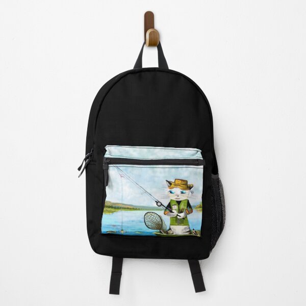 Vista previa del artículo con la obra «Viaje de pesca de gatos», diseñado y vendido por rmoneeshop.