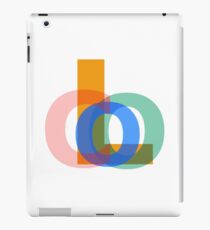 Cool Letters iPad Case/Skin
