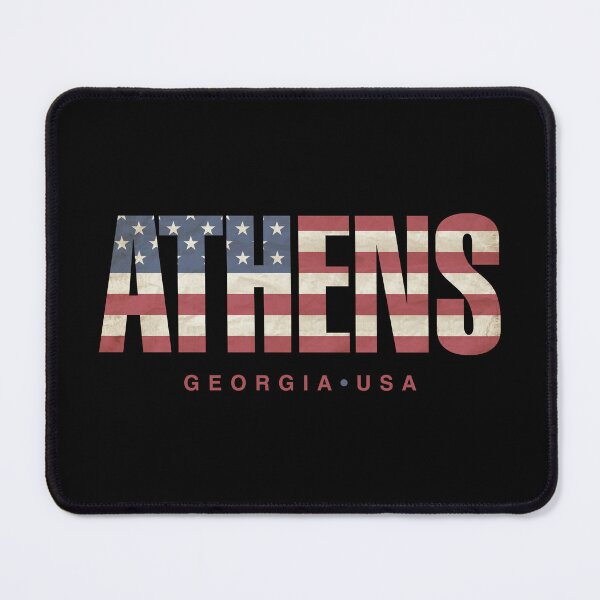 Item preview, Athens Georgia Vintage American Flag Design designed and sold by Futurebeachbum.