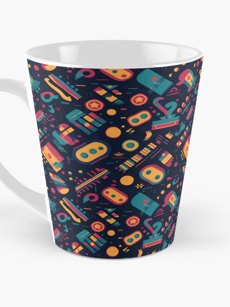 Thumbnail 3 of 4, Coffee Mug, Retro Rampage designed and sold by PixelPatchwork.