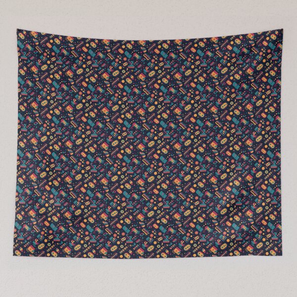 Item preview, Retro Rampage designed and sold by PixelPatchwork.