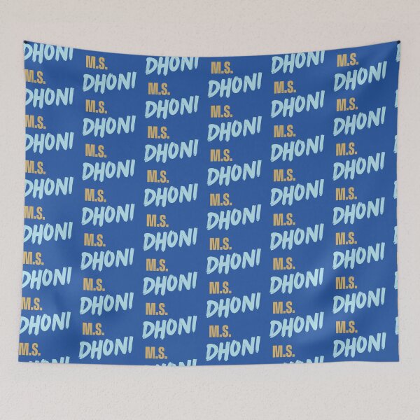 Item preview, Dhoni India Cricket designed and sold by Figgy Print.