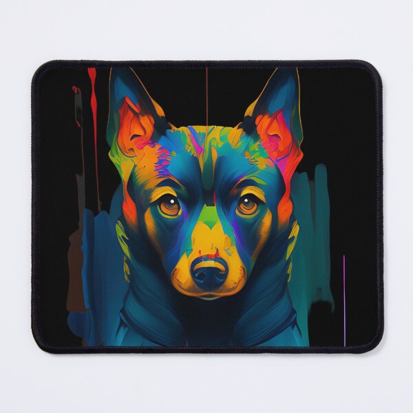 Item preview, A Colorful Dog designed and sold by Art Intelligence.