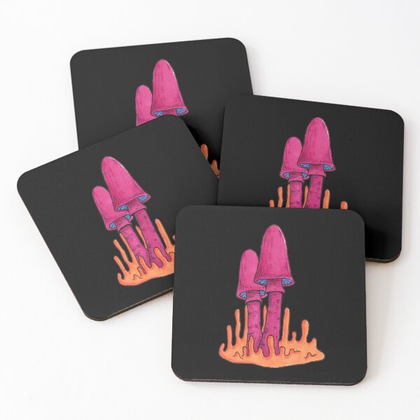 Item preview, Slim Pink Mushroom designed and sold by Mvcias.