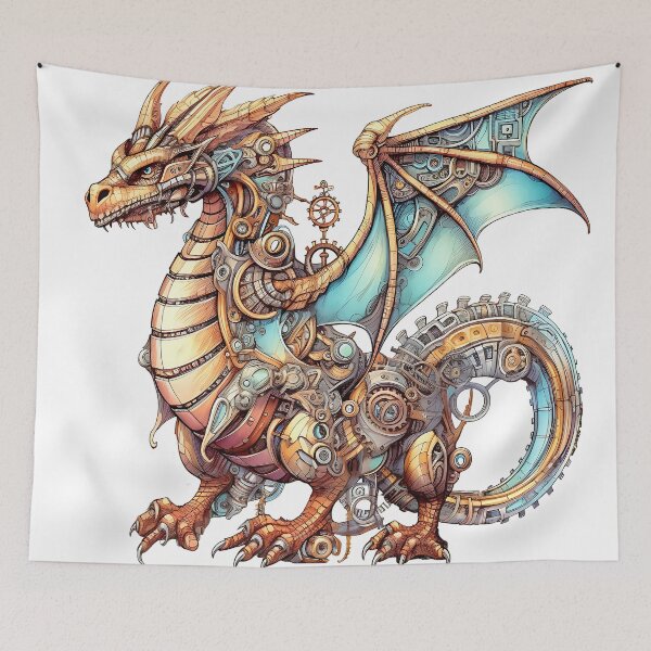 Item preview, Steampunk Dragon designed and sold by cece4410.