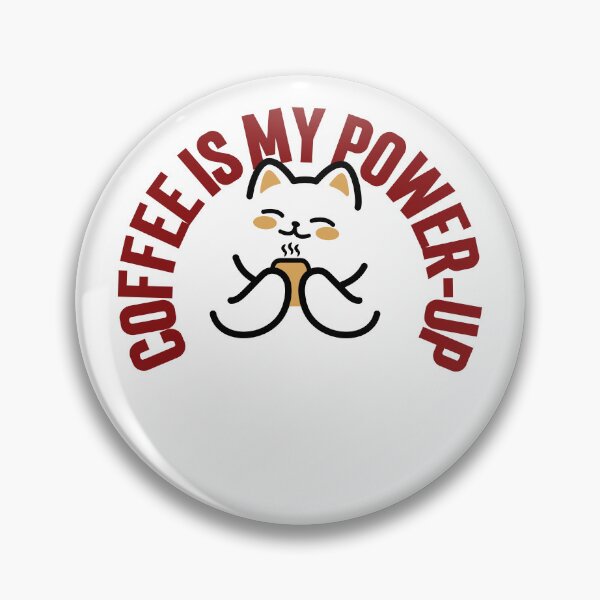 Item preview, Coffee Is My Power-Up designed and sold by motivationalsw.