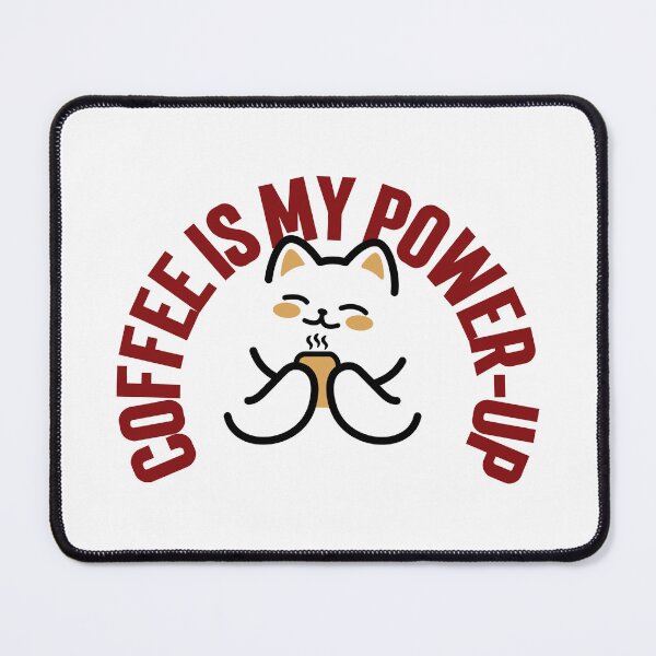 Item preview, Coffee Is My Power-Up designed and sold by motivationalsw.