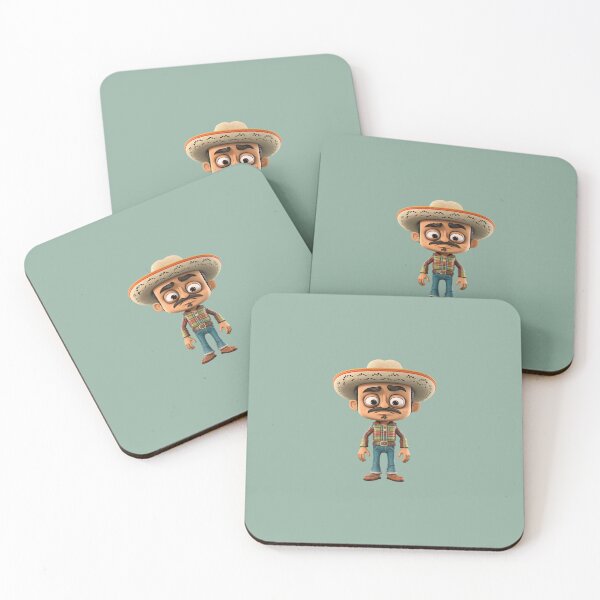 Item preview, 3d cartoon mexican gang man designed and sold by Digital-Livvy.