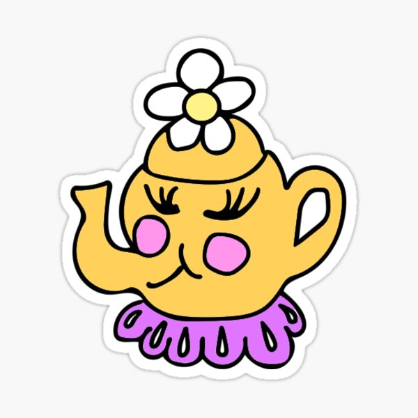 "Tea Ella" Sticker for Sale by artfizz Redbubble