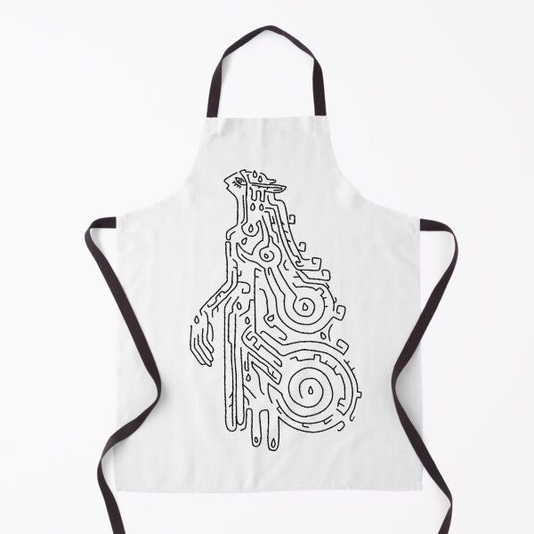 Item preview, Sonia Geoglyph Black on White (Totk) designed and sold by HeartonSleeves.