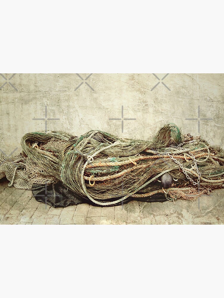 Vintage Fishing Nets | Art Board Print