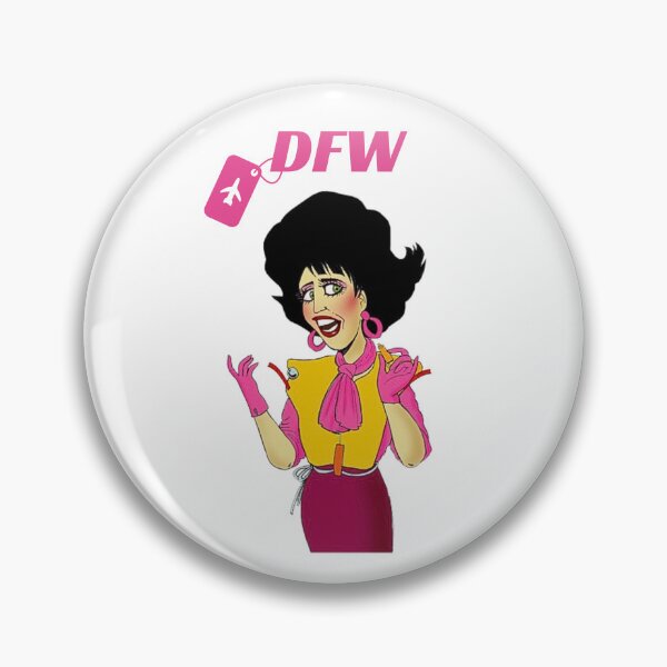 Item preview, PAM ANN DFW Código del aeropuerto de Dallas Forth Worth designed and sold by HRHPAMANN.