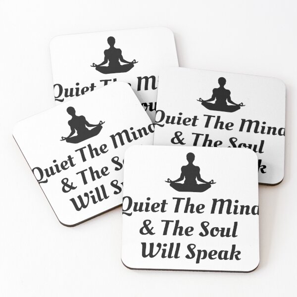 Item preview, Quiet The Mind And The Soul Will Speak  designed and sold by Uryummypie.