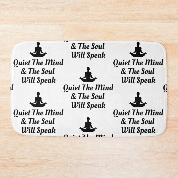 Item preview, Quiet The Mind And The Soul Will Speak  designed and sold by Uryummypie.
