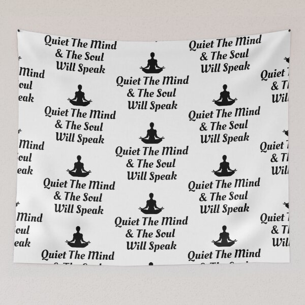 Item preview, Quiet The Mind And The Soul Will Speak  designed and sold by Uryummypie.